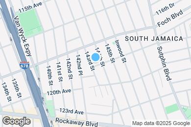 Map image of the property - 143-07 119th Ave
