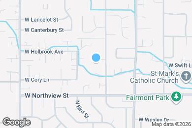 Map image of the property - 8491 W Holbrook Ct