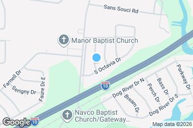Map image of the property - 1621 Burdette Dr