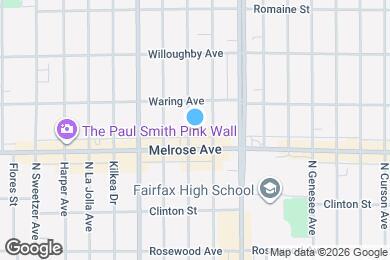 Map image of the property - 722 1/2 N Edinburgh Ave