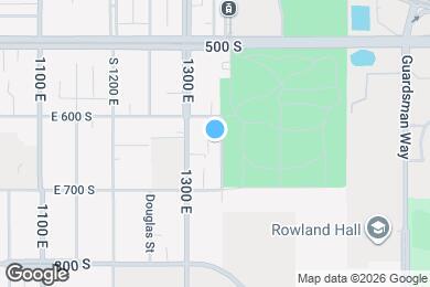 Map image of the property - 628 S University St