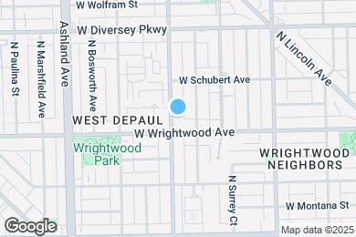 Map image of the property - 2615 N Southport Ave