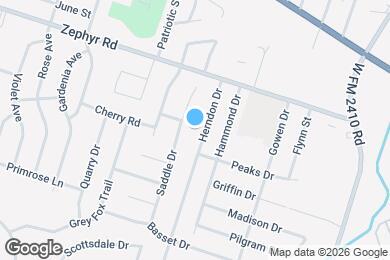 Map image of the property - 1312 Saddle Dr