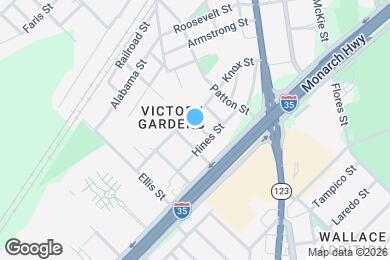 Map image of the property - 1112 Jones St