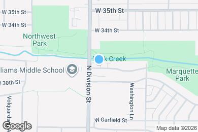 Map image of the property - 1644 W George Washington Blvd
