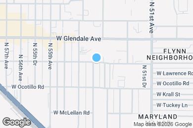 Map image of the property - 6745 N 53rd Dr