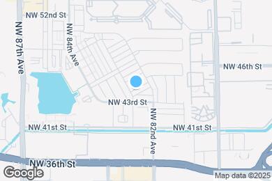 Map image of the property - 8272 NW 44th Ter