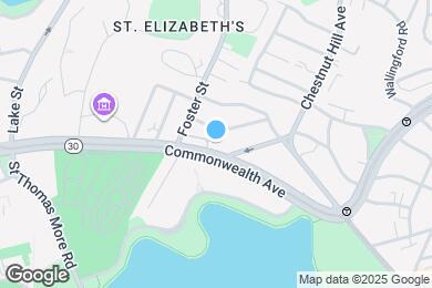 Map image of the property - 2001 Commonwealth Avenue