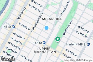 Map image of the property - 423 W 147th St