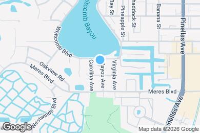 Map image of the property - 710 Bayou Ave