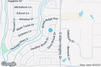 Map image of the property - 1215 Heather Brook Dr
