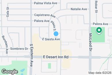 Map image of the property - 2612 Siesta Ave