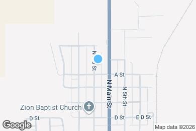 Map image of the property - 805 N 3rd St