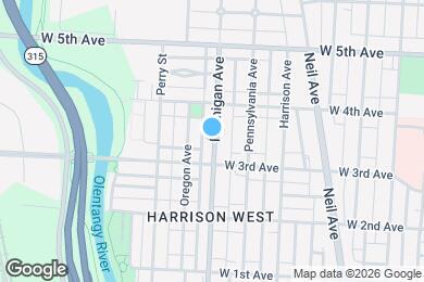 Map image of the property - 1157 Michigan Ave