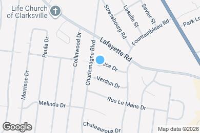 Map image of the property - 314 Nice Dr