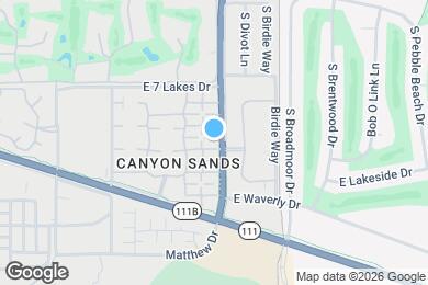 Map image of the property - 2367 S Gene Autry Trail