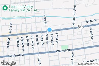 Map image of the property - 226 Cumberland St