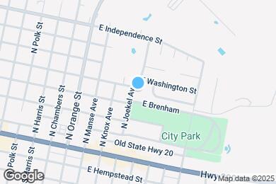 Map image of the property - Parkside Apartments