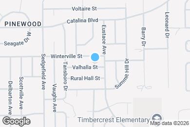 Map image of the property - 1395 Valhalla St