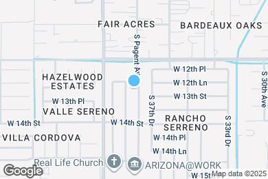 Map image of the property - 1276 S Pagent Ave