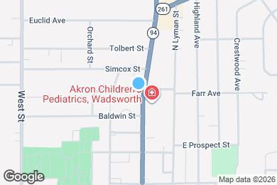 Map image of the property - 340 High St