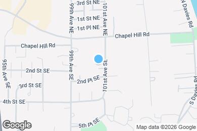 Map image of the property - 10023 2nd St SE