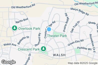 Map image of the property - 1833 Crested Ridge Rd