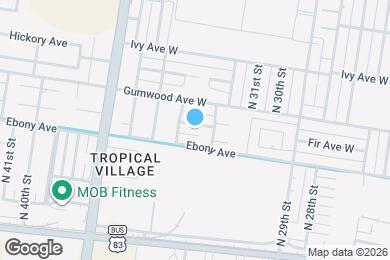 Map image of the property - 3305 Frio Ave