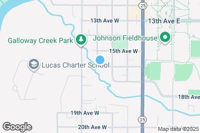 Map image of the property - 318 16th Ave W