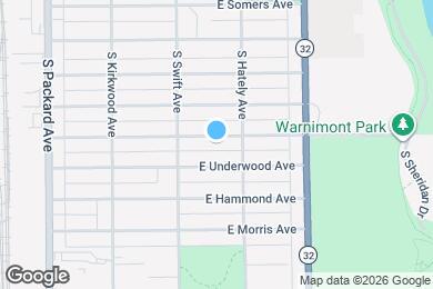 Map image of the property - 3849A E Pulaski Ave