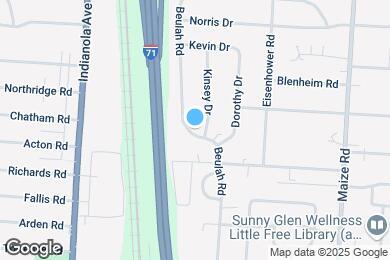 Map image of the property - 3720 Beulah Rd