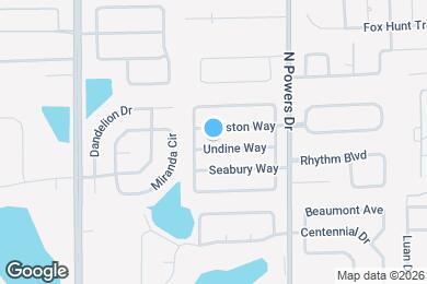 Map image of the property - 6427 Undine Way