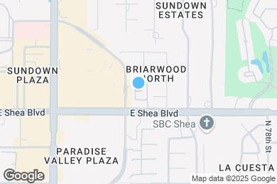 Map image of the property - 10757 N 74th St