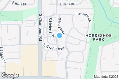 Map image of the property - 2052 S Helena St