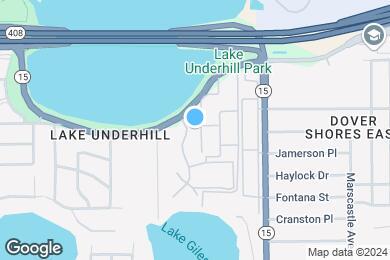 Map image of the property - Enclave at Lake Underhill