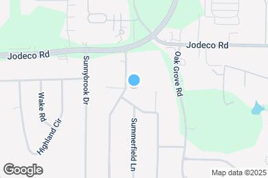 Map image of the property - 107 Summerfield Dr