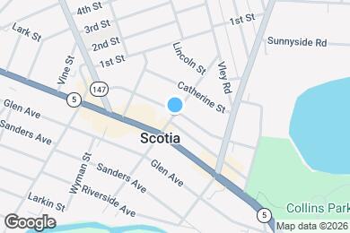 Map image of the property - 6 North Ten Broeck Street