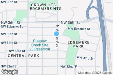 Map image of the property - 500 NW 35th St