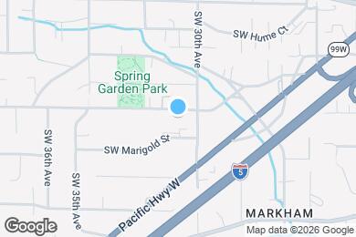 Map image of the property - 3110 SW Dolph Ct