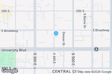 Map image of the property - 325 S 400 E
