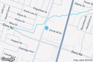 Map image of the property - 1110 Circle M Dr