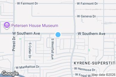 Map image of the property - 3304 S Parkside Dr