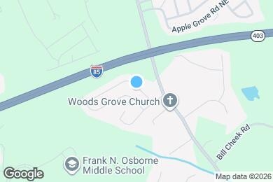 Map image of the property - 1864 Tulip Petal Rd