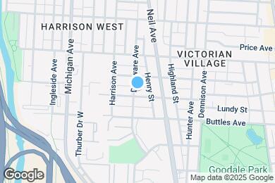 Map image of the property - 332 W Hubbard Ave