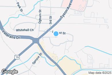 Map image of the property - 713 Pine St