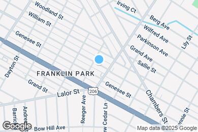 Map image of the property - 1909 S Clinton Ave