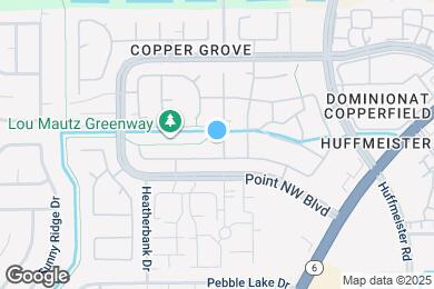 Map image of the property - 9111 Point Park Dr