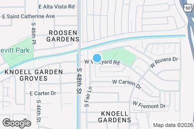 Map image of the property - 4402 S Park Dr