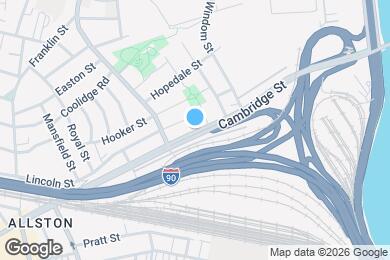 Map image of the property - 189 Cambridge St