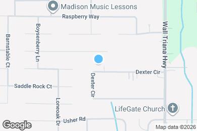 Map image of the property - 150 Dexter Cir